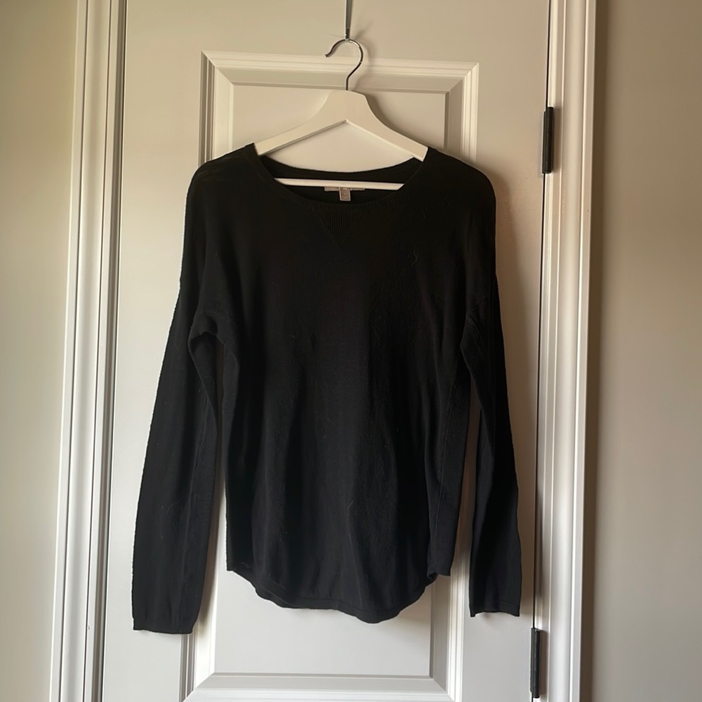 Black Banana Republic Sweater 100% Cotton Womens Small